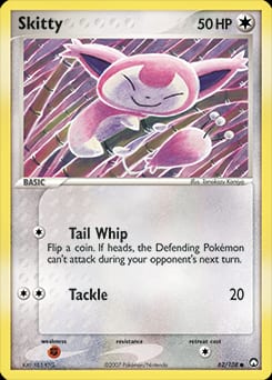 2007 Power Keepers Skitty #62 card