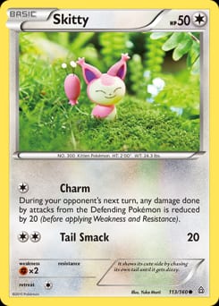 Primal Clash Skitty #113 card