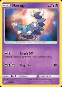 Unified Minds Skorupi #82 card