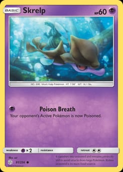 Cosmic Eclipse Skrelp #91 card