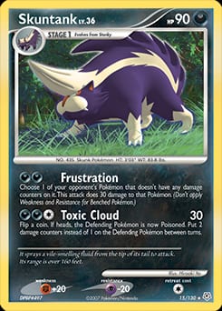 Diamond & Pearl Skuntank #15 card