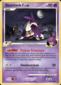 Platinum Skuntank G #94 card