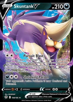 Silver Tempest Skuntank V #108 card