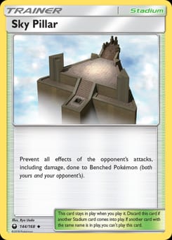 Celestial Storm Sky Pillar #144 card