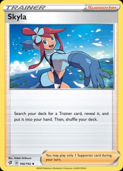 Rebel Clash Skyla #166 card