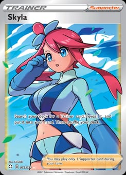Shining Fates Skyla #72 card