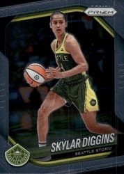 2025 Panini Prizm WNBA Base Set Skylar Diggins #123 card