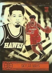 2020-21 Panini Illusions Base Set Skylar Mays #182 card