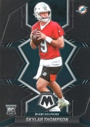 2022 Panini Mosaic Base Set Skylar Thompson #366 card