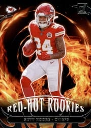 2022 Donruss Red Hot Rookies Skyy Moore #RHR-8 card