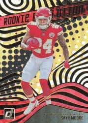 2022 Donruss Rookie Revolution Skyy Moore #REV-23 card