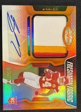 2022 Panini Certified Freshman Fabric Mirror Signatures Skyy Moore #219 card