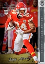 2022 Panini Chronicles Luminance Update Rookies Skyy Moore #207 card