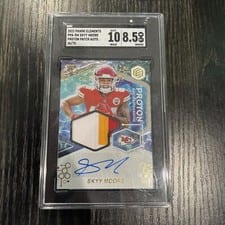 2022 Panini Elements Proton Patch Autographs Skyy Moore #PPA-SM card
