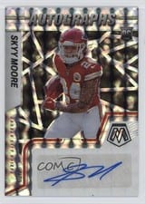 2022 Panini Mosaic Rookie Autographs Mosaic Skyy Moore #RAM-SM card