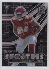 2022 Panini Spectra Rookie Spectris Skyy Moore #RSP-SMO card