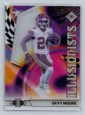 2023 Panini Illusions Illusionists Skyy Moore #9 card