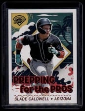 2024 Panini Prospect Edition Prepping for the Pros Slade Caldwell #24 card