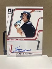 2025 Donruss Next Day Autographs Slade Caldwell #ND-SC card