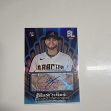 2024 Topps Big League Opening Act Autographs Slade Cecconi #OAA-SC card