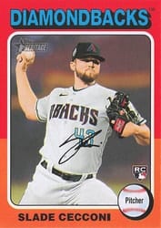 2024 Topps Heritage Mini Base Set Slade Cecconi #397 card