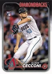 2024 Topps Japan Edition Base Set Slade Cecconi #192 card