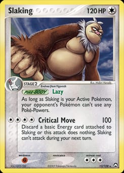 2007 Power Keepers Slaking #13 card