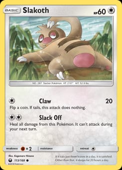 Celestial Storm Slakoth #113 card