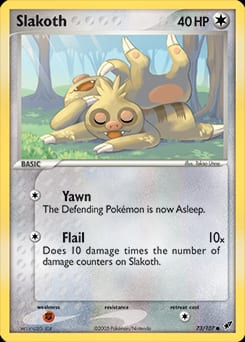 Deoxys Slakoth #73 card