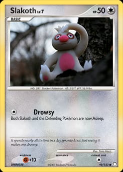 Mysterious Treasures Slakoth #99 card