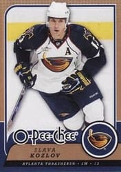 2008-09 O-Pee-Chee Base Set Slava Kozlov #17 card