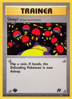 Team Rocket Sleep! #79 card