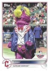 2022 Topps Opening Day Mascots Slider #M-6 card