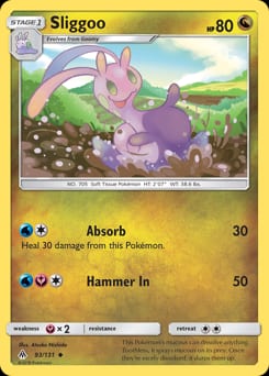 Forbidden Light Sliggoo #93 card