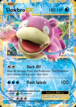 Evolutions Slowbro-EX #26 card
