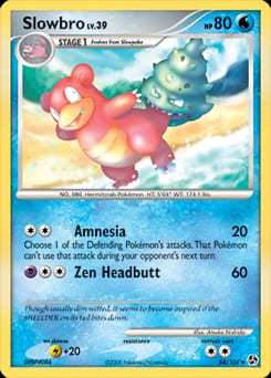 2008 Great Encounters Slowbro #54 card