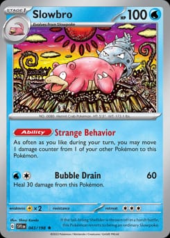2023 Scarlet & Violet Slowbro #43 card
