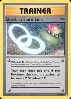 Evolutions Slowbro Spirit Link #86 card