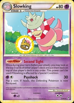 2011 Call of Legends Slowking #32 card