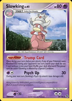 2008 Great Encounters Slowking #28 card