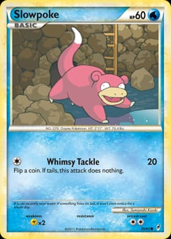2011 Call of Legends Slowpoke #70 card