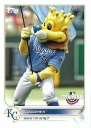 2022 Topps Opening Day Mascots Sluggerrr #M-10 card