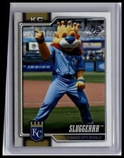 2026 Topps Mascots Autographs Sluggerrr #M-9 card
