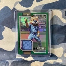 2026 Topps Mascots Relics Sluggerrr #MAS-SLG card