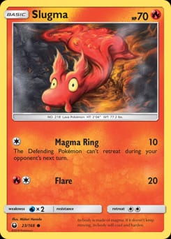 Celestial Storm Slugma #23 card
