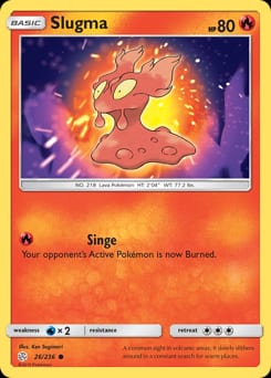 Cosmic Eclipse Slugma #26 card