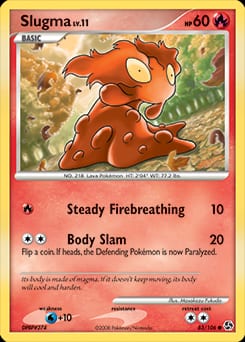 Great Encounters Slugma #83 card