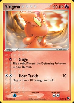 Team Rocket Returns Slugma #77 card