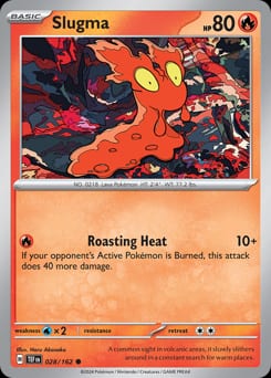 Temporal Forces Slugma #28 card