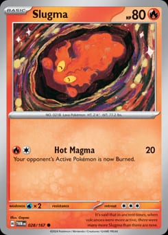 Twilight Masquerade Slugma #28 card